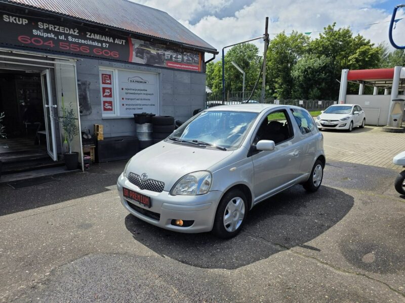 Toyota Yaris 1.0 Benzyna 65 KM, Trzy Klucze, Klimatyzacja, Komputer, Isofix, I (1999-2005)