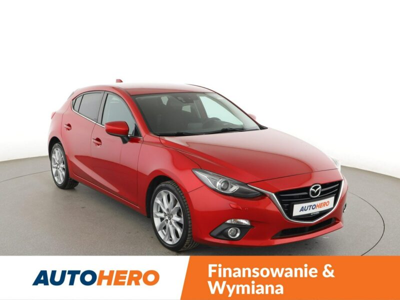 Mazda 3 bi-xenon navi klima auto grzane fotele czujniki parkowania III (2013-)