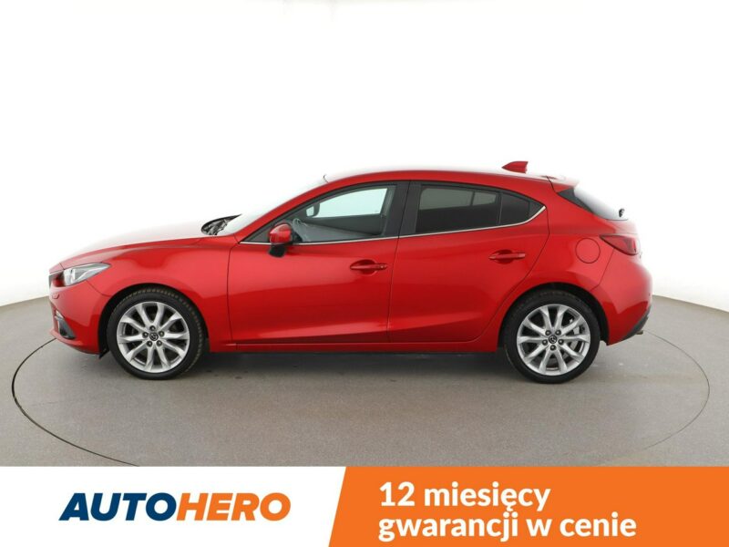 Mazda 3 bi-xenon navi klima auto grzane fotele czujniki parkowania III (2013-)