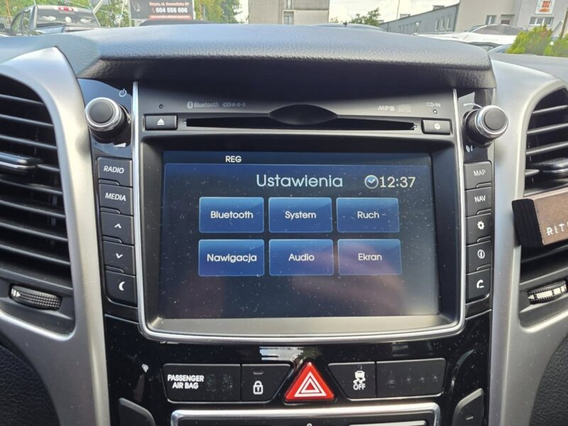 Hyundai i30 1.4 Benzyna 99 KM, Klimatyzacja, LED, Kamera, Bluetooth, USB, AUX, ALU II (2012 - 2016)