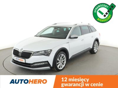 Škoda Superb FV23% Scout 4X4 Automat Navi Kamera cofania Automatyczna klimatyzacja III (2015-2023)