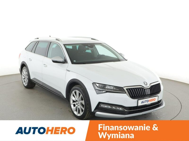 Škoda Superb FV23% Scout 4X4 Automat Navi Kamera cofania Automatyczna klimatyzacja III (2015-2023)