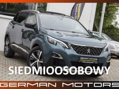 Peugeot 5008 GT line / 7-os. / Ledy / Panorama / Kamera / Virtul Kokpit / Gwarancja II (2017-)
