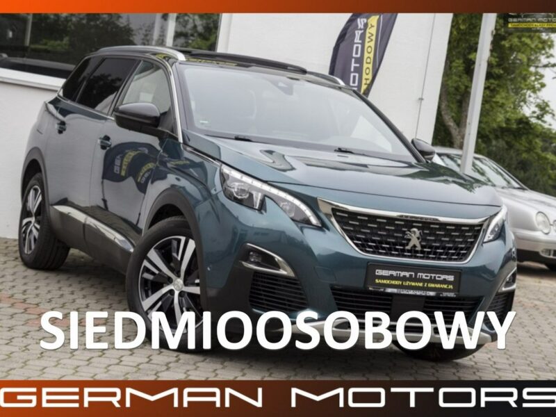 Peugeot 5008 GT line / 7-os. / Ledy / Panorama / Kamera / Virtul Kokpit / Gwarancja II (2017-)