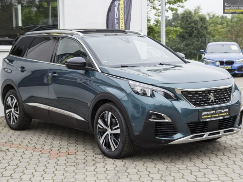 Peugeot 5008 GT line / 7-os. / Ledy / Panorama / Kamera / Virtul Kokpit / Gwarancja II (2017-)