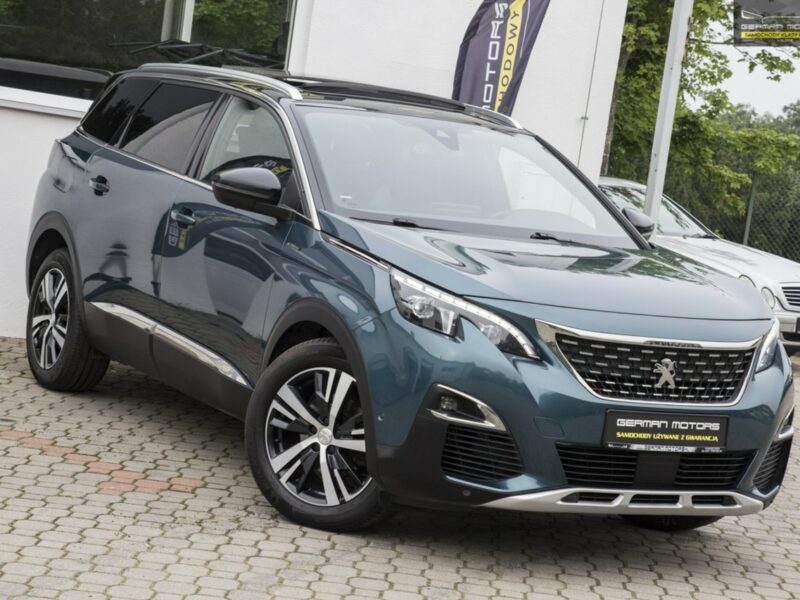 Peugeot 5008 GT line / 7-os. / Ledy / Panorama / Kamera / Virtul Kokpit / Gwarancja II (2017-)