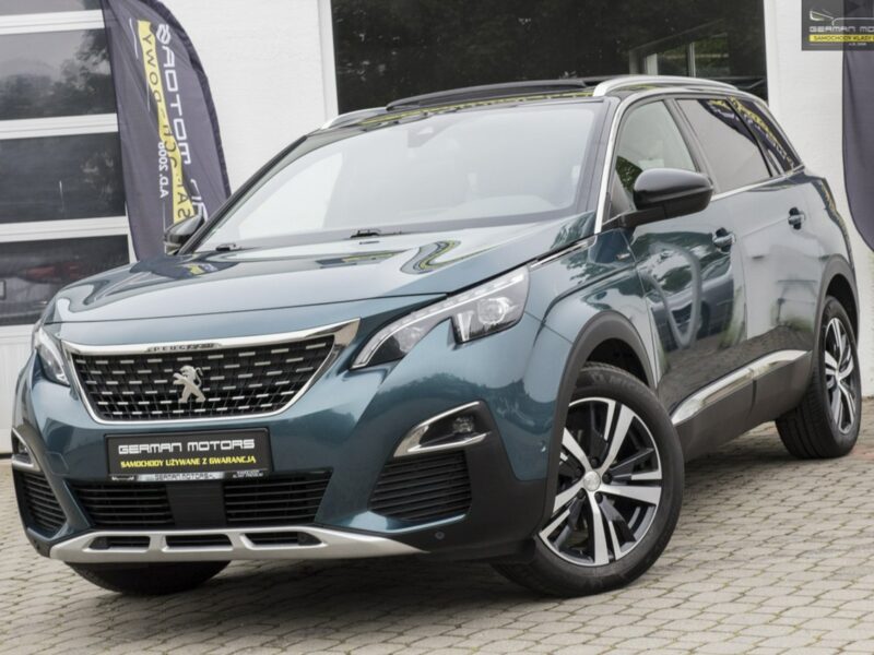 Peugeot 5008 GT line / 7-os. / Ledy / Panorama / Kamera / Virtul Kokpit / Gwarancja II (2017-)