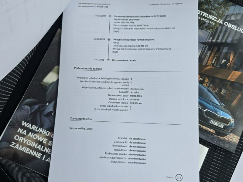 Škoda Octavia AMBITION 1.5 TSI 150KM Salon Polska Serwis ASO Skoda GWARANCJA FV 23% IV (2020-)