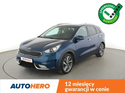 Kia Niro Spirit hybryda automat skóra panorama ks.serwisowa grzane fotele navi
