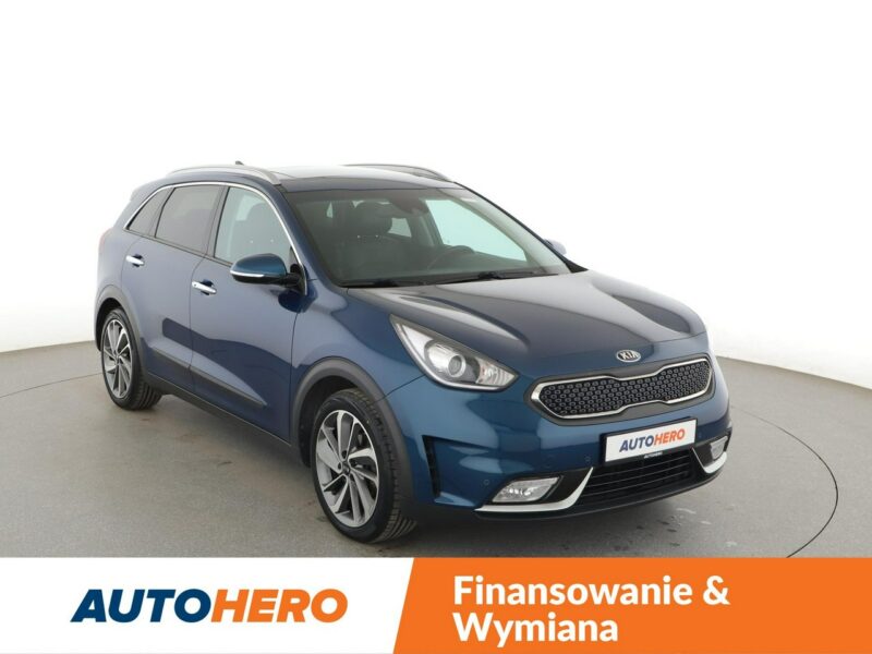 Kia Niro Spirit hybryda automat skóra panorama ks.serwisowa grzane fotele navi