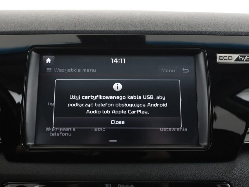 Kia Niro Spirit hybryda automat skóra panorama ks.serwisowa grzane fotele navi