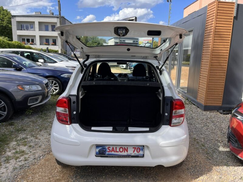 Nissan Micra 1.2 1wł Klima El szyby Ks Serw TUV BEz Rdzy Stan BDB Bezwypadk Oplacon K13 (2010-2016)