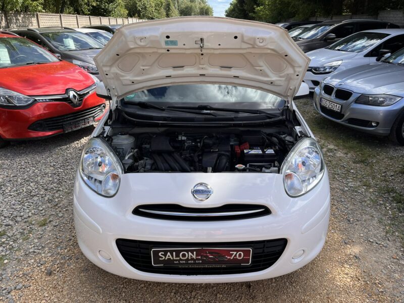 Nissan Micra 1.2 1wł Klima El szyby Ks Serw TUV BEz Rdzy Stan BDB Bezwypadk Oplacon K13 (2010-2016)