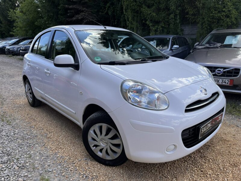 Nissan Micra 1.2 1wł Klima El szyby Ks Serw TUV BEz Rdzy Stan BDB Bezwypadk Oplacon K13 (2010-2016)