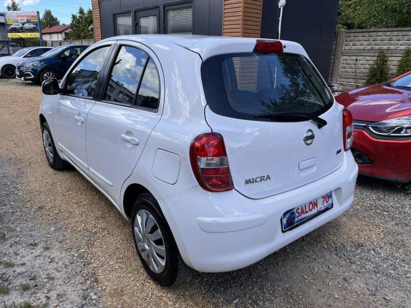 Nissan Micra 1.2 1wł Klima El szyby Ks Serw TUV BEz Rdzy Stan BDB Bezwypadk Oplacon K13 (2010-2016)