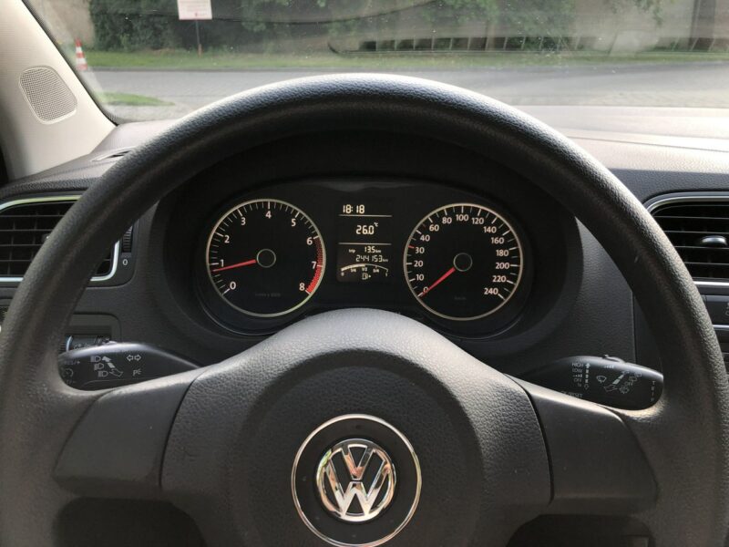 Volkswagen Polo 6R 2009r 1.4 MPI 86KM 5 Drzwi Bezwypadkowy Klimatyzacja Tempomat PDC V (2009-2017)