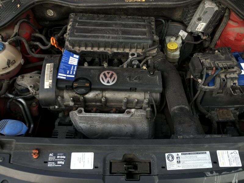 Volkswagen Polo 6R 2009r 1.4 MPI 86KM 5 Drzwi Bezwypadkowy Klimatyzacja Tempomat PDC V (2009-2017)