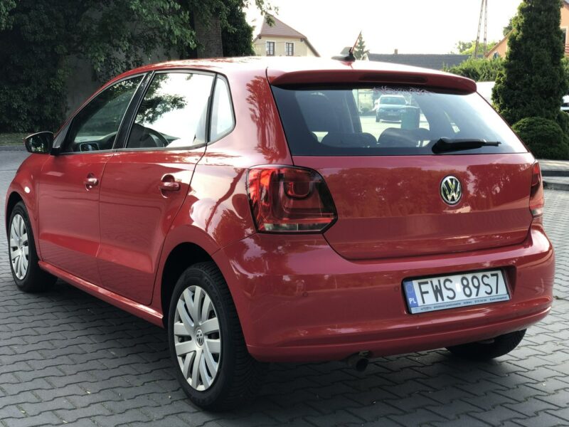 Volkswagen Polo 6R 2009r 1.4 MPI 86KM 5 Drzwi Bezwypadkowy Klimatyzacja Tempomat PDC V (2009-2017)