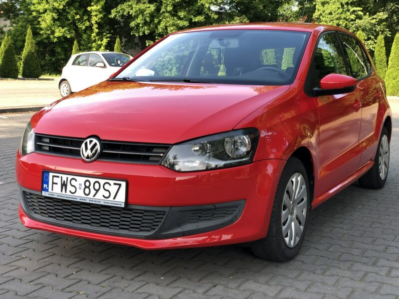 Volkswagen Polo 6R 2009r 1.4 MPI 86KM 5 Drzwi Bezwypadkowy Klimatyzacja Tempomat PDC V (2009-2017)