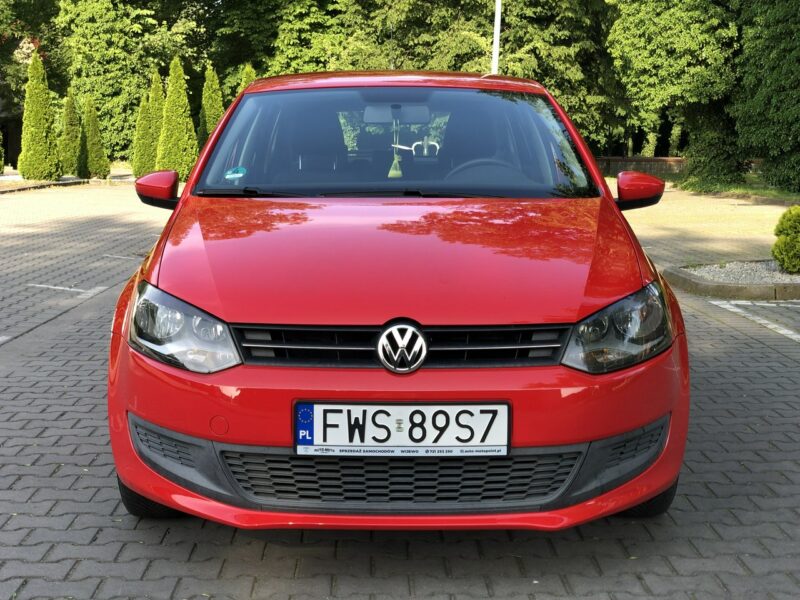 Volkswagen Polo 6R 2009r 1.4 MPI 86KM 5 Drzwi Bezwypadkowy Klimatyzacja Tempomat PDC V (2009-2017)