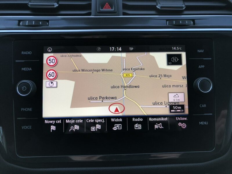 Volkswagen Tiguan Allspace Bezwypadkowy Mk2 2018 2.0 TDI 150 KM 7 osób Automat Navi Led Hak Dsg