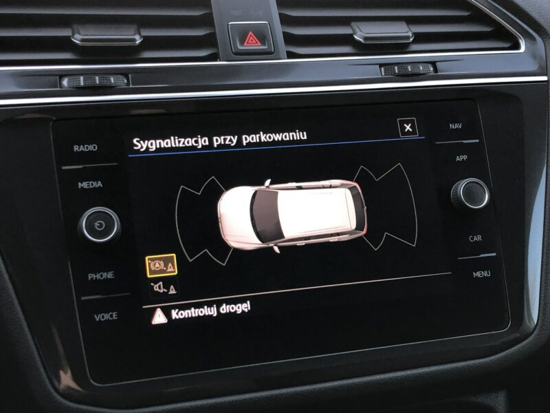 Volkswagen Tiguan Allspace Bezwypadkowy Mk2 2018 2.0 TDI 150 KM 7 osób Automat Navi Led Hak Dsg