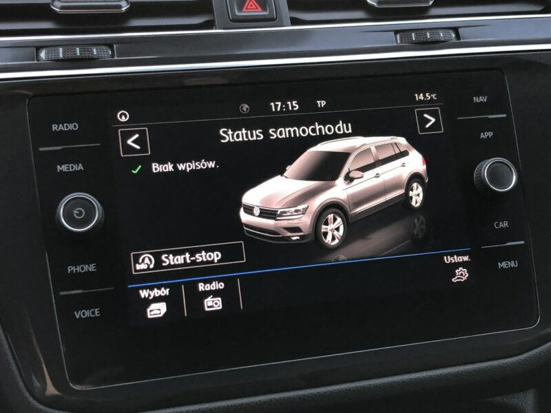 Volkswagen Tiguan Allspace Bezwypadkowy Mk2 2018 2.0 TDI 150 KM 7 osób Automat Navi Led Hak Dsg
