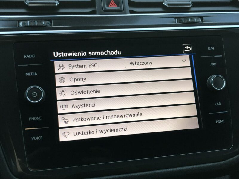 Volkswagen Tiguan Allspace Bezwypadkowy Mk2 2018 2.0 TDI 150 KM 7 osób Automat Navi Led Hak Dsg