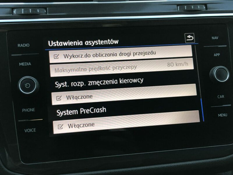 Volkswagen Tiguan Allspace Bezwypadkowy Mk2 2018 2.0 TDI 150 KM 7 osób Automat Navi Led Hak Dsg