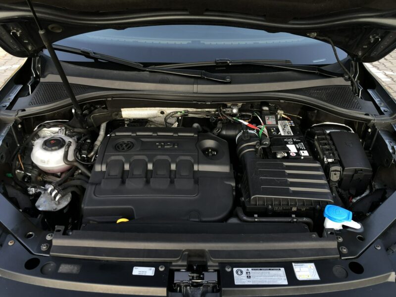 Volkswagen Tiguan Allspace Bezwypadkowy Mk2 2018 2.0 TDI 150 KM 7 osób Automat Navi Led Hak Dsg