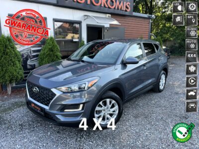 Hyundai Tucson LED, Klimatyzacja, Nawigacja, Tempomat, Asystent Pasa, CarPlay, 4x4 III (2015-2020)