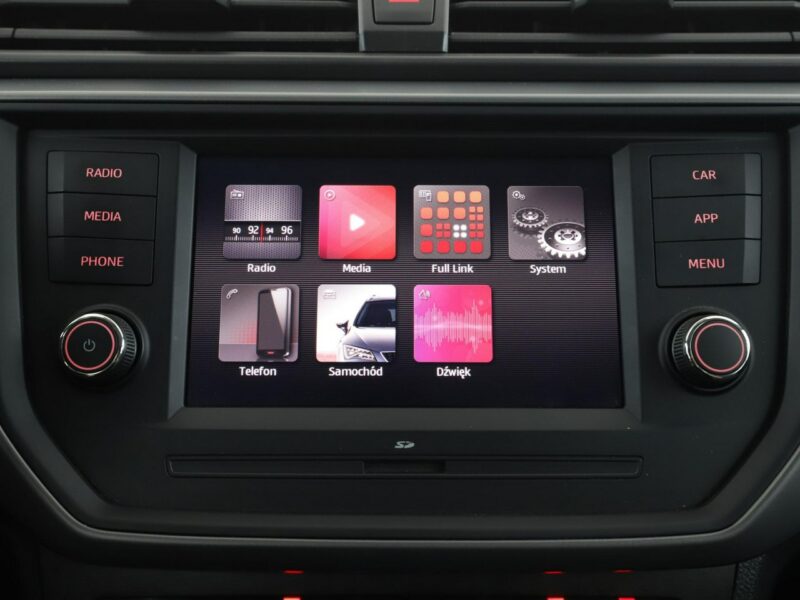 Seat Ibiza full LED klima auto grzane fotele czujniki parkowania V (2017-)