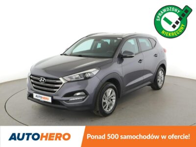 Hyundai Tucson navi klima auto grzane fotele i kierownica navi kamera i czujniki park III (2015-2020)