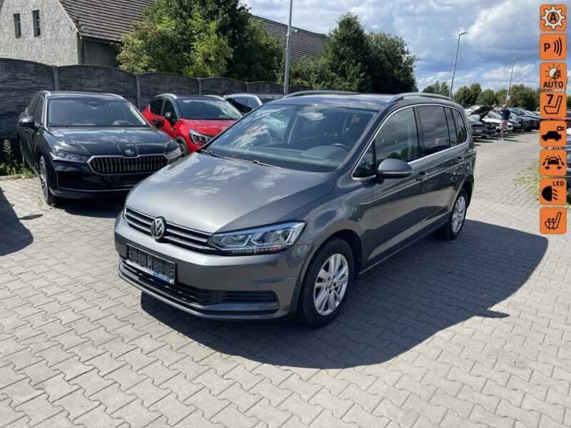 Volkswagen Touran Automat Klimatronik Podgrzewanie Kamera 7osobowy III (2015-)