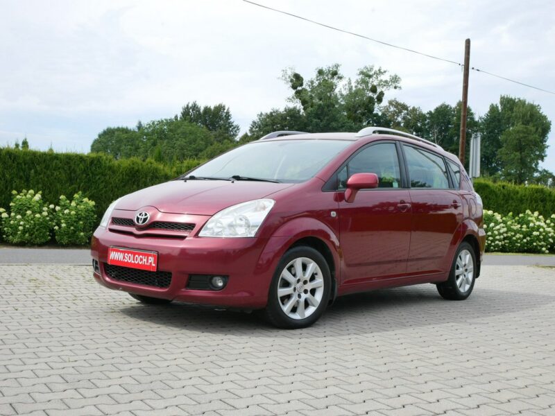 Toyota Corolla Verso 1.8 VVT-i 130KM -Krajowy -1 Właściciel -Serw ASO do końca +Koła zima III (2004-2009)