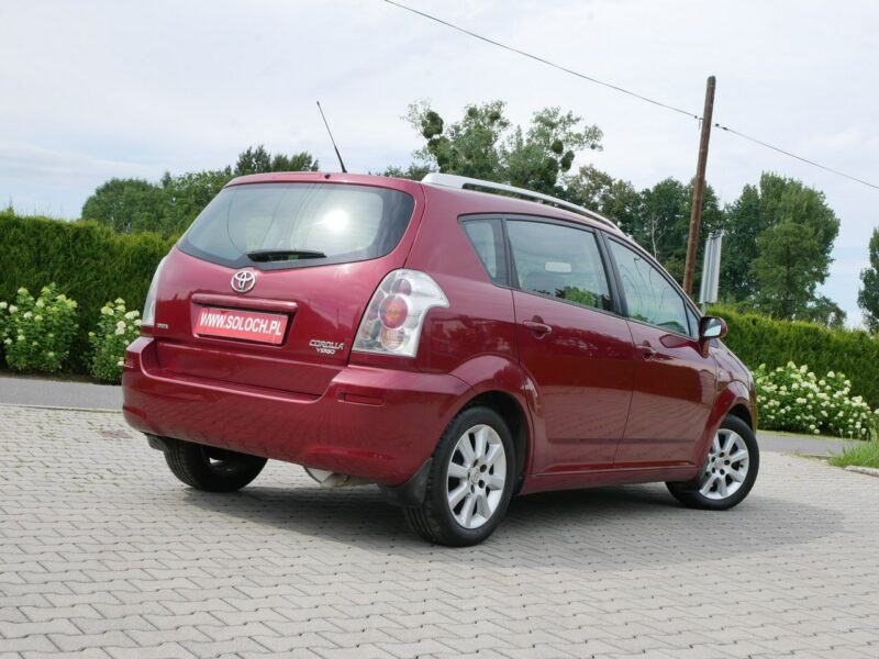 Toyota Corolla Verso 1.8 VVT-i 130KM -Krajowy -1 Właściciel -Serw ASO do końca +Koła zima III (2004-2009)