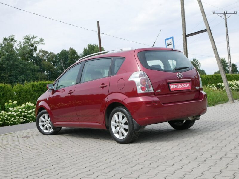 Toyota Corolla Verso 1.8 VVT-i 130KM -Krajowy -1 Właściciel -Serw ASO do końca +Koła zima III (2004-2009)