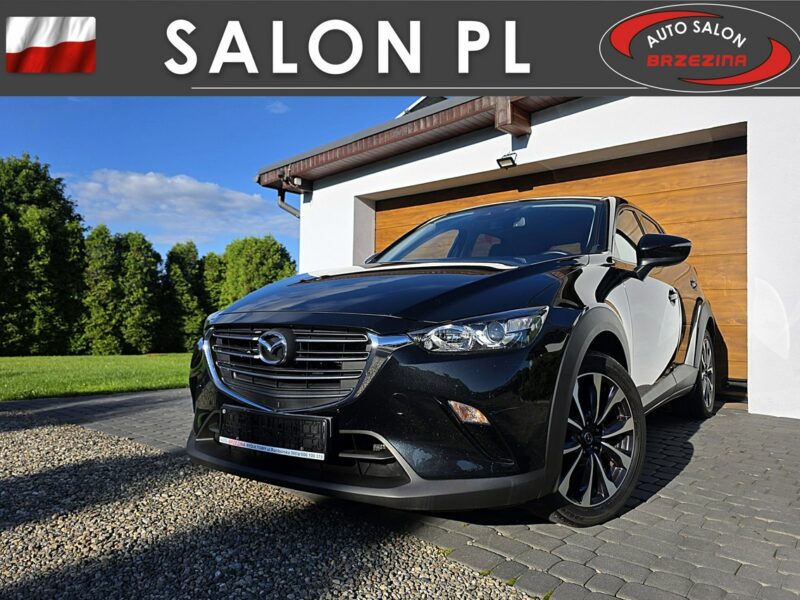 Mazda CX-3 serwis ASO, I-rej 2019, bezwypadkowy