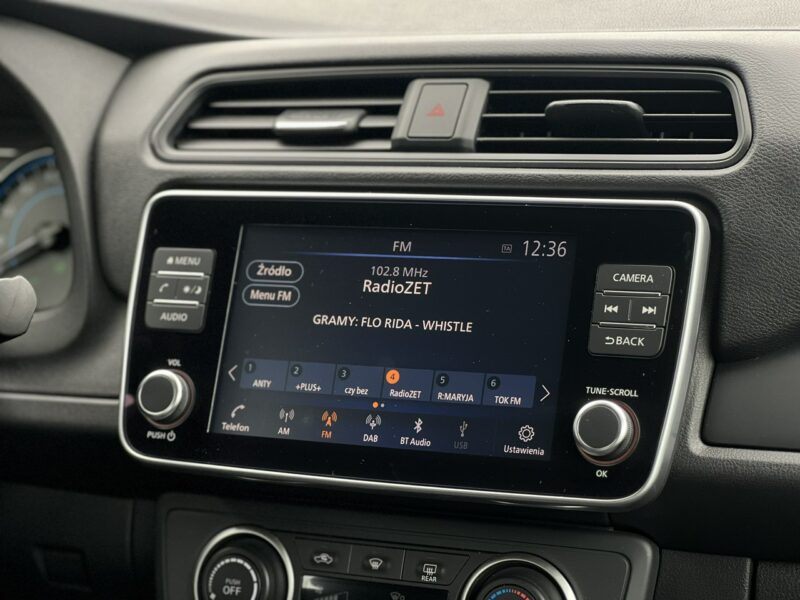 Nissan Leaf Salon Polska Poleasingowy I właściciel Serwis ASO VAT 23% Bezwypadkowy