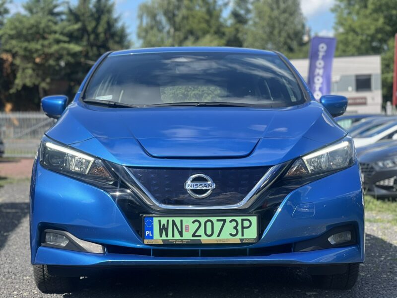 Nissan Leaf Salon Polska Poleasingowy I właściciel Serwis ASO VAT 23% Bezwypadkowy