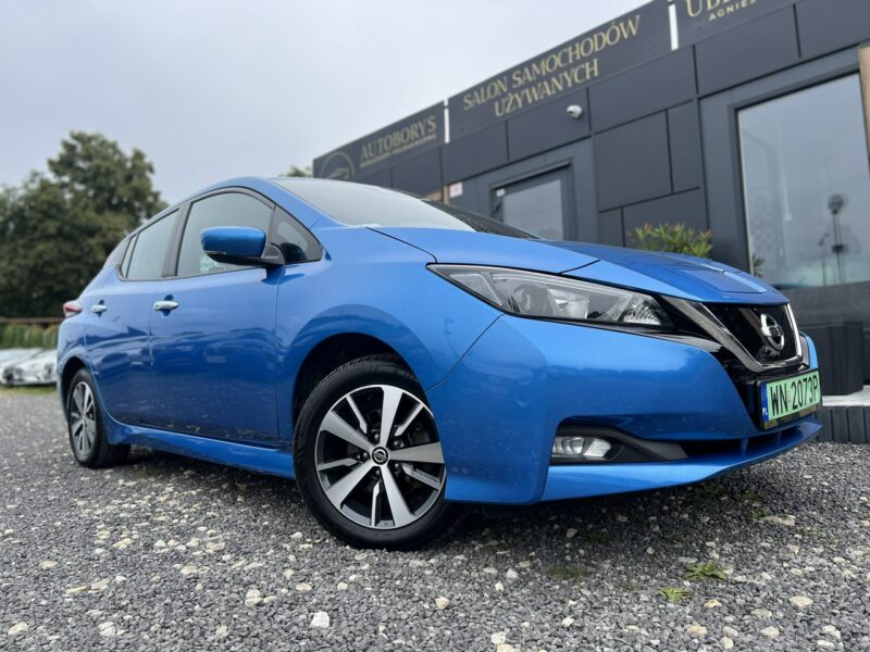 Nissan Leaf Salon Polska Poleasingowy I właściciel Serwis ASO VAT 23% Bezwypadkowy