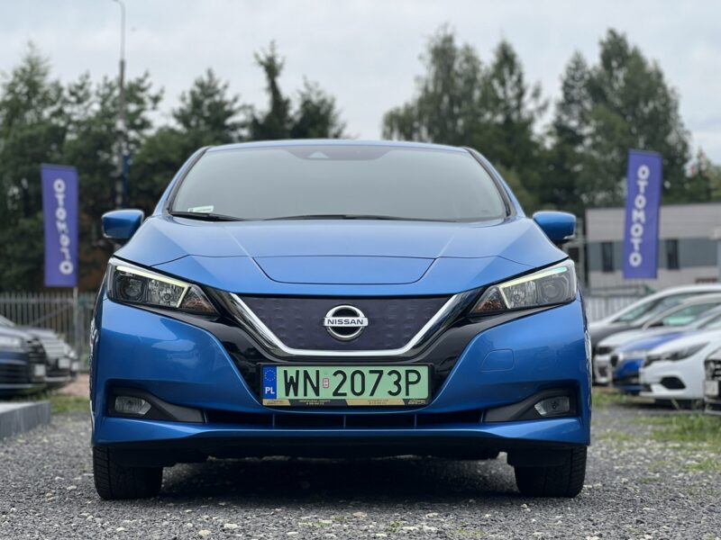 Nissan Leaf Salon Polska Poleasingowy I właściciel Serwis ASO VAT 23% Bezwypadkowy