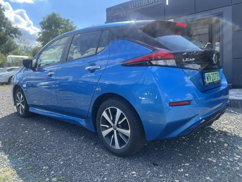 Nissan Leaf Salon Polska Poleasingowy I właściciel Serwis ASO VAT 23% Bezwypadkowy