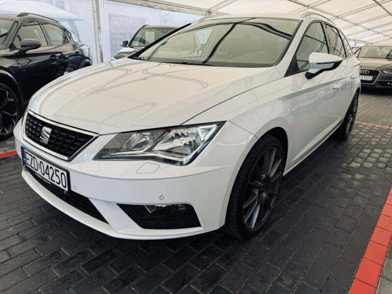 Seat Leon 1.6 TDI* 115 KM* AUTOMAT* BIAŁA PERŁA* Zarejestrowany* III (2012-)