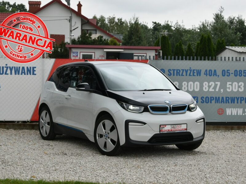 BMW i3 94Ah 2018r. Polski SALON 54tkm szybkie ładowanie pompa ciepła LED VAT2 I (2013-)