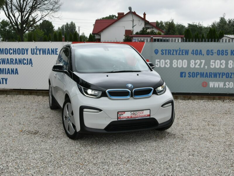 BMW i3 94Ah 2018r. Polski SALON 54tkm szybkie ładowanie pompa ciepła LED VAT2 I (2013-)