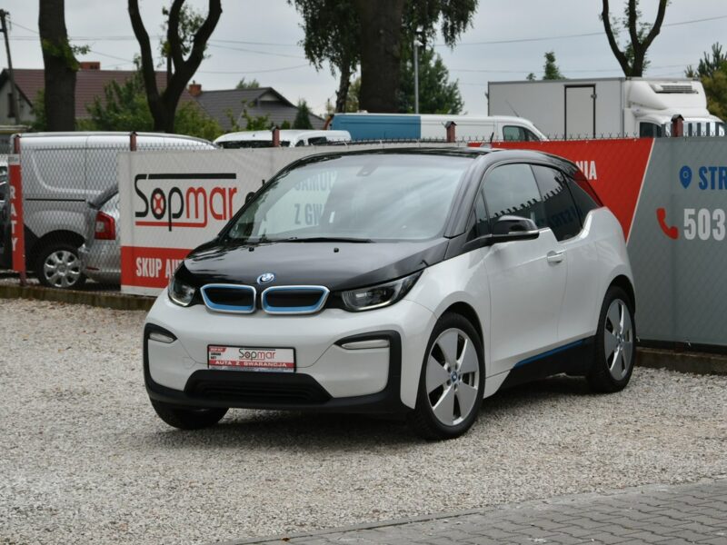BMW i3 94Ah 2018r. Polski SALON 54tkm szybkie ładowanie pompa ciepła LED VAT2 I (2013-)