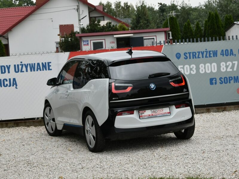 BMW i3 94Ah 2018r. Polski SALON 54tkm szybkie ładowanie pompa ciepła LED VAT2 I (2013-)
