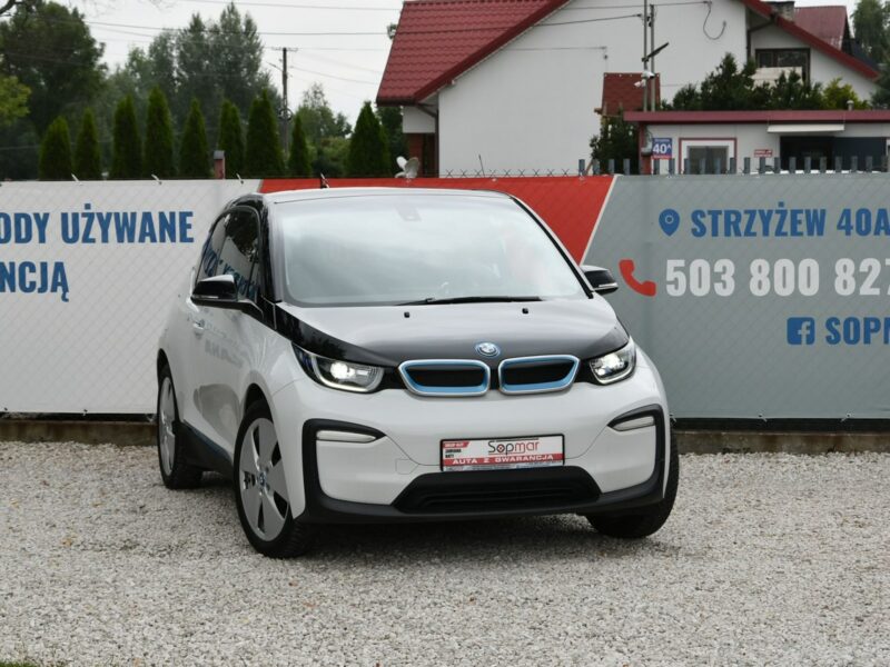 BMW i3 94Ah 2018r. Polski SALON 54tkm szybkie ładowanie pompa ciepła LED VAT2 I (2013-)