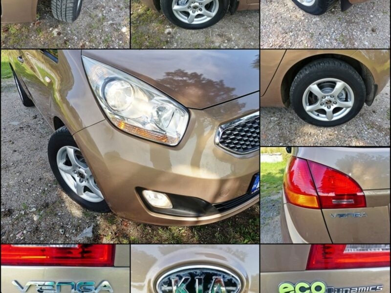 Kia Venga 1.4 CRDI*MOTION+*Klima*Alu*Elektryka*USB*Zadbana*Śliczny Kolor*ZOBACZ!